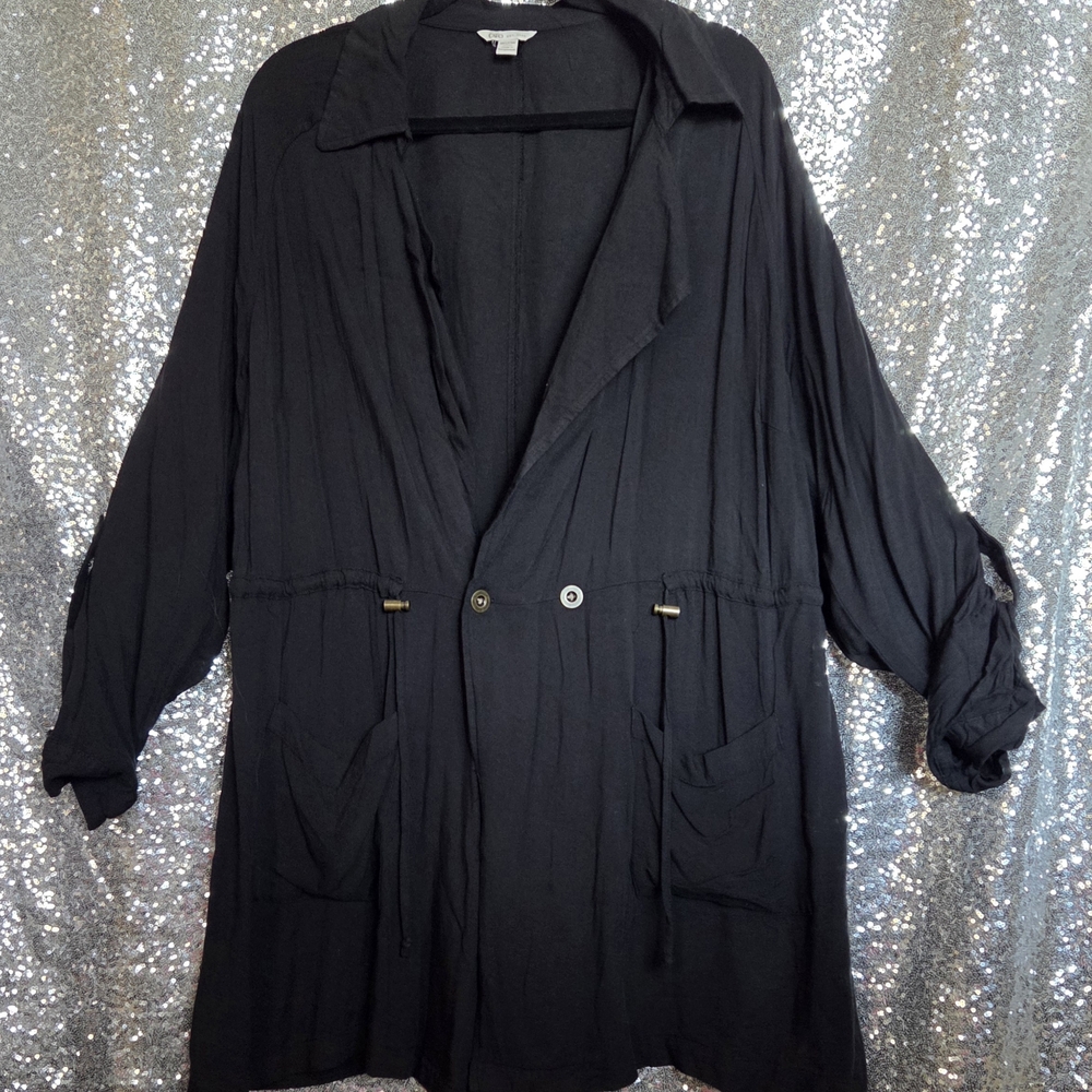 Cato Black Textured Jacket